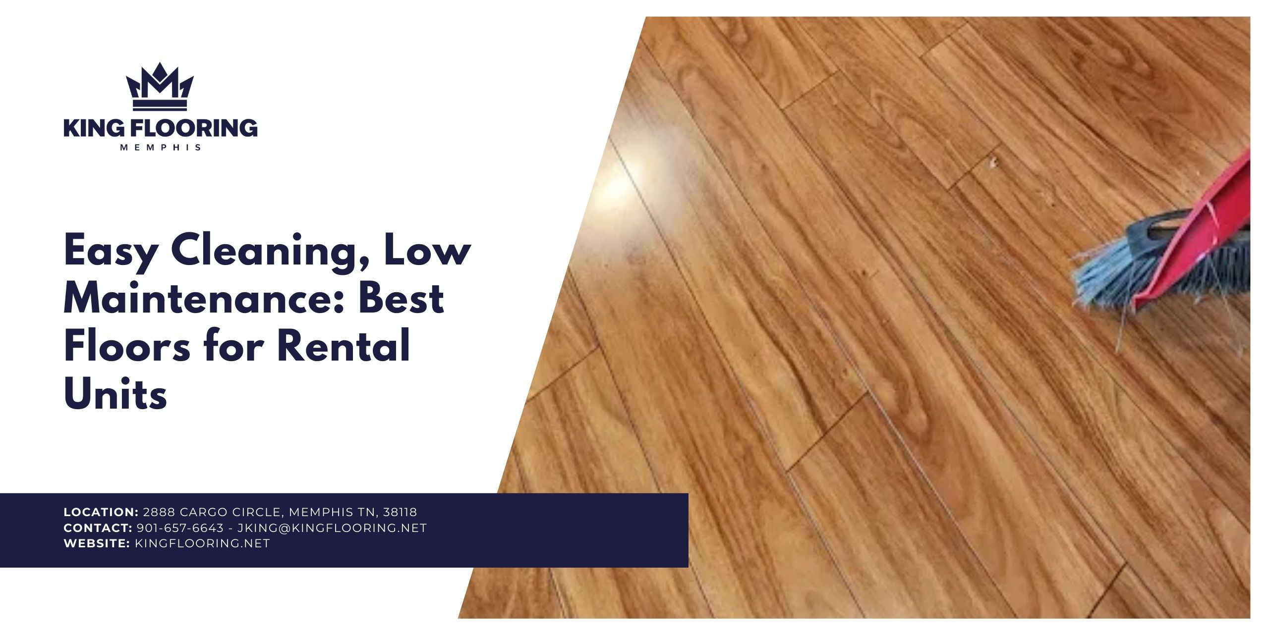 Low-maintenance flooring for rental units in Memphis