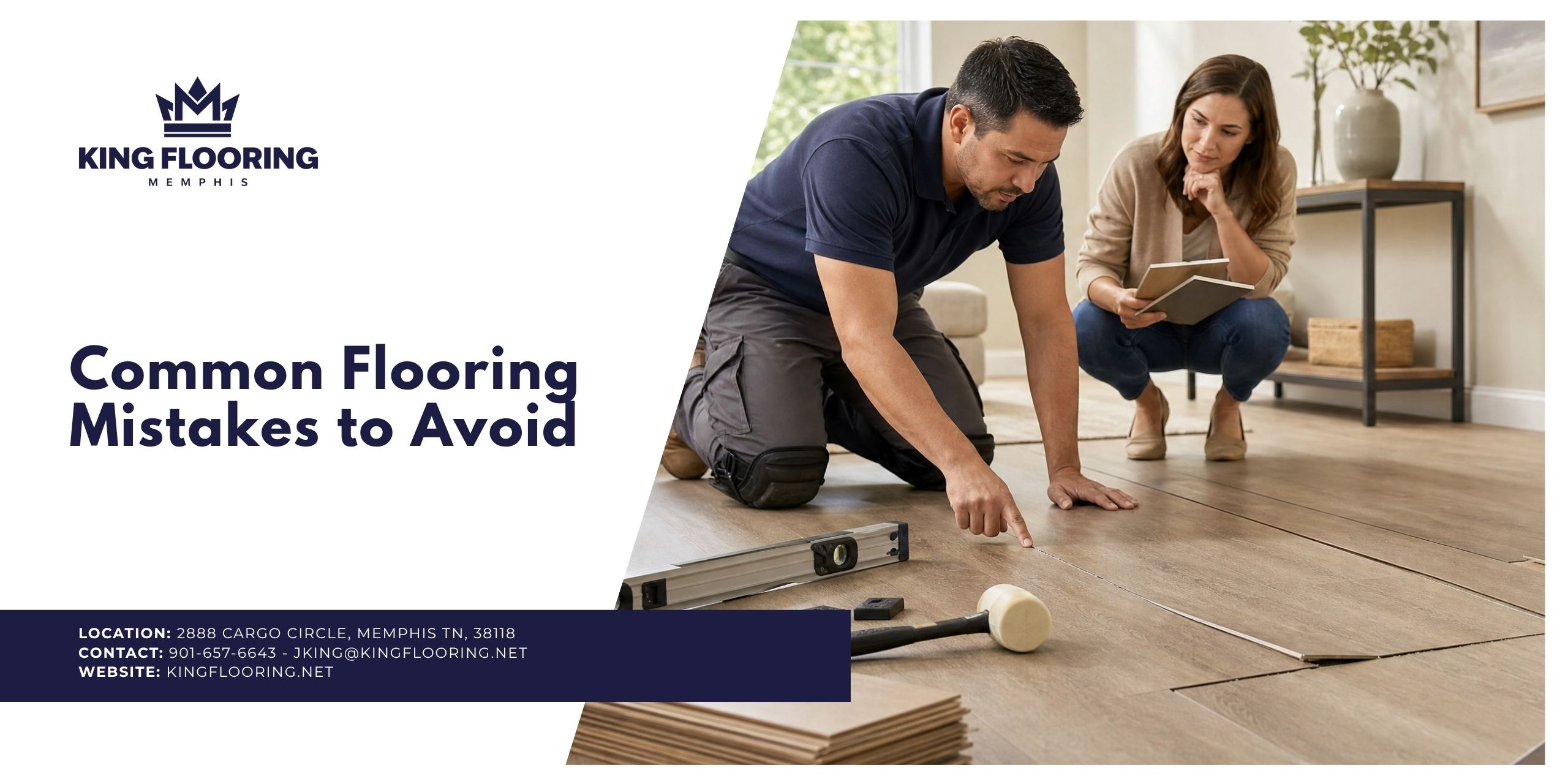 Common Flooring Mistakes Memphis Homeowners Make | Common Flooring Mistakes for Memphis residents | Common Flooring Mistakes people make in Memphis residential spaces