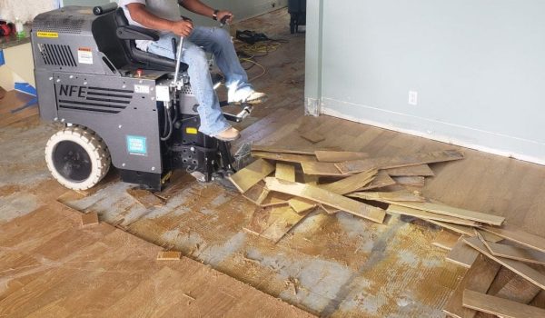 hardwood flooring removal