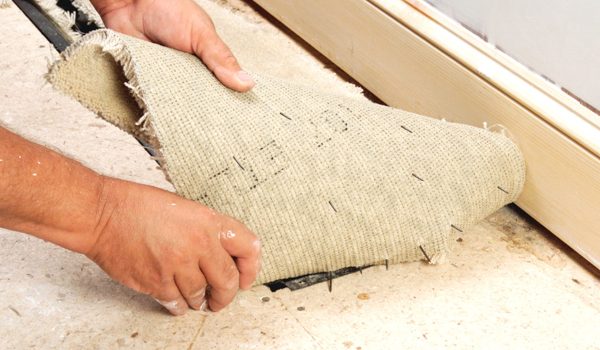 professional old carpet removal services